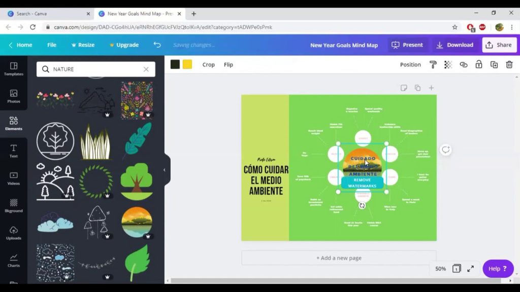 Elaborar un mapa mental en Canva - Todo Mapas Mentales